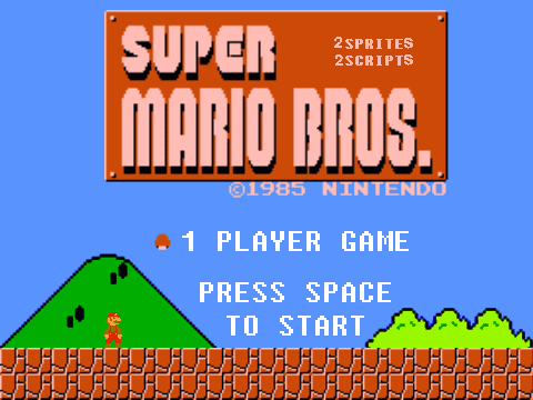 Super luigi bros. on scratch