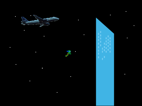 Leonardo learns to fly!