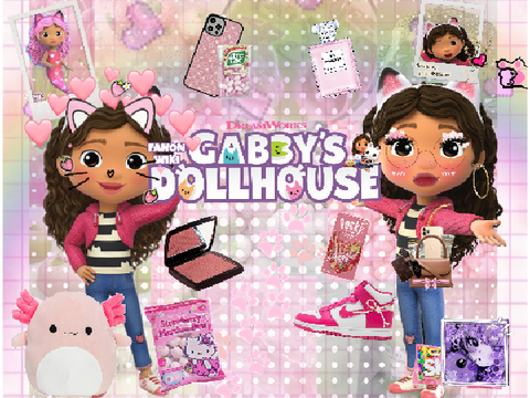 Gabby's dollhouse banner