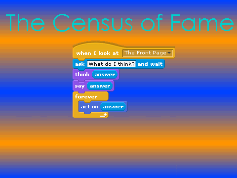 Re: Census of Fame