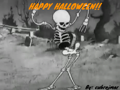 HAPPY HALLOWEEN!! (skeleton edition gif)