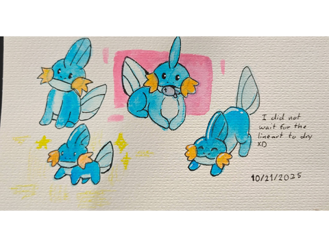 ◈ Pokémon Doodles! (Mostly Mudkip pft) ◈
