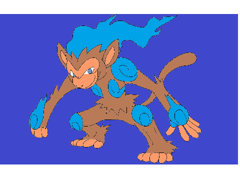 Alola Infernape! [ FANMADE ]