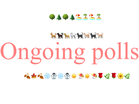 Ongoing poll