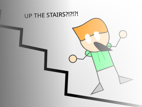 Up The Stairs? | #All #Animations