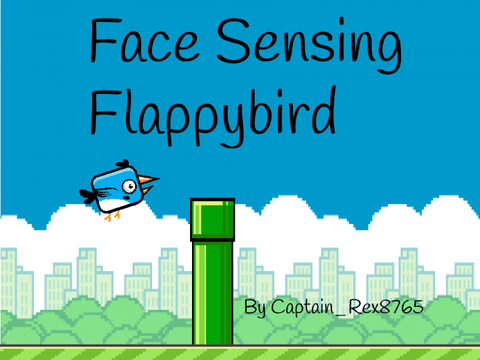 Face sensing Flappy bird 