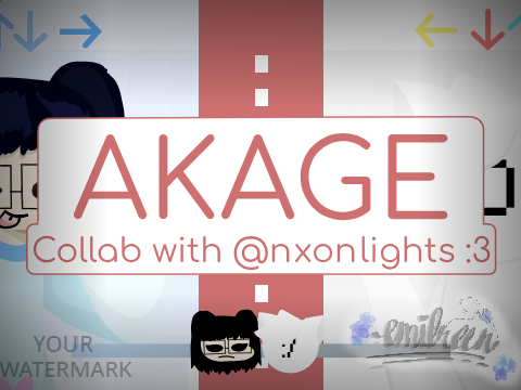 ⋆｡‧˚ʚ AKAGE // collab // meme // #animeme #animation ɞ˚‧｡⋆