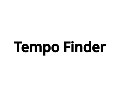 Tempo finder