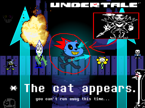 Battle Against a True Hero from Undertale with Scratch noteblocks