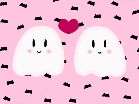 Cute ghosts