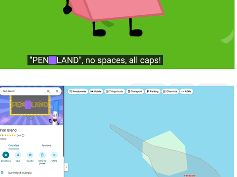 Pen Island?!