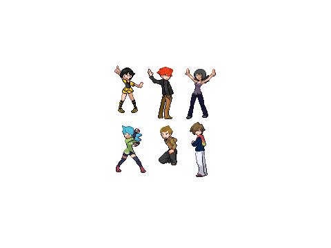 Gym Leaders for my Fake Region