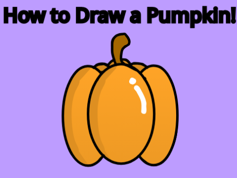 How to Draw a Pumpkin!