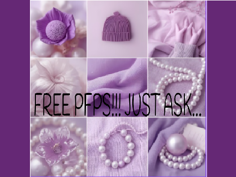 FREE PFPS OPEN!!