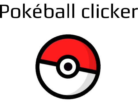 Pokeball clicker