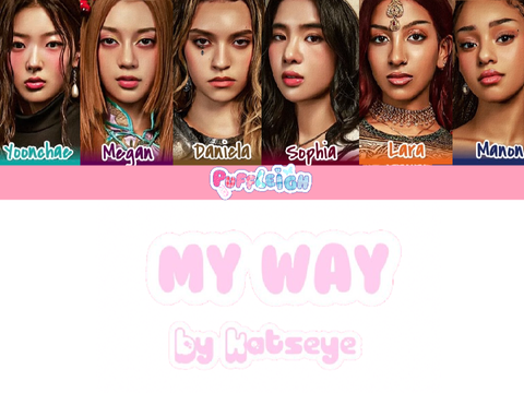 ♡ My Way - Katseye (Color Coded Lyrics)