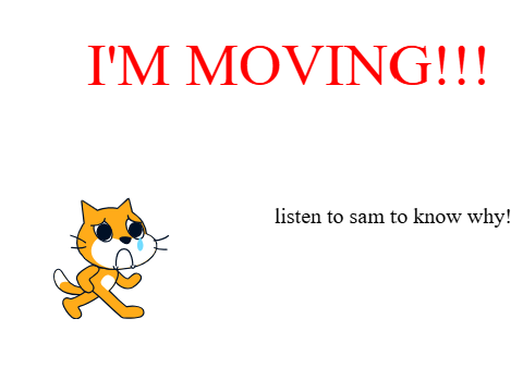[FINAL PROJECT] I'M MOVING!!!!