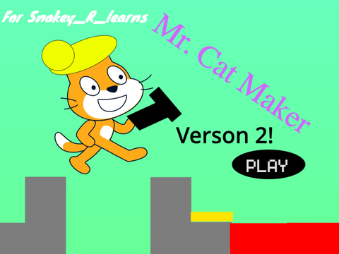 Mr. Cat Maker #Platformer v2