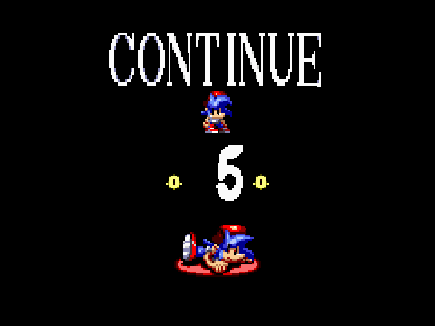 Round 2 - Continue Screen