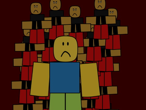 Bloxy battles if there were 100000000 enemies