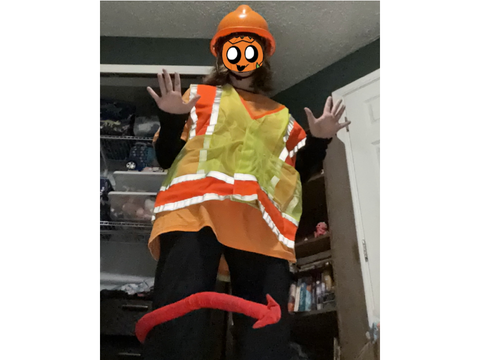 BlockTales Builderman cosplay :D