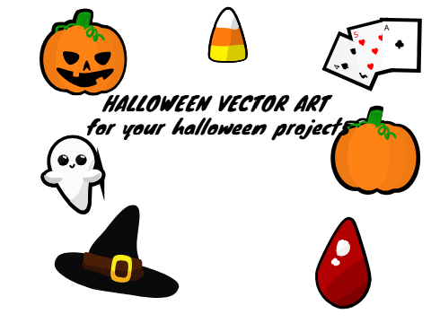 vector halloween art
