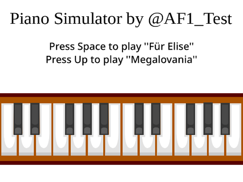 Piano Simulator