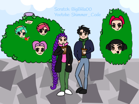RUJINU Secret date! (Sajatrix spies) Fanart <3
