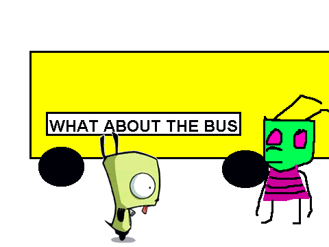 Invader ZIM Music Videos-Another One Rides the Bus
