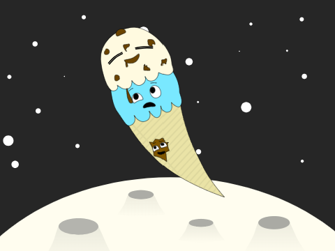 Ice cream moon nap