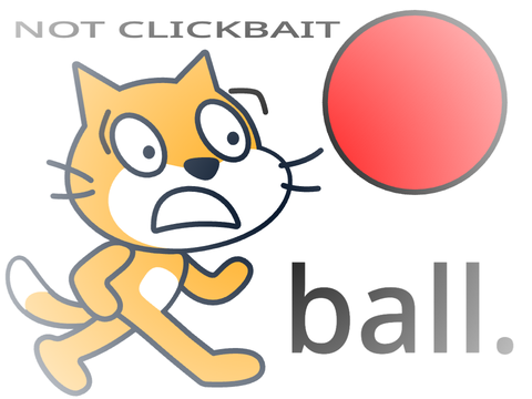 Cat gets hit by a ball