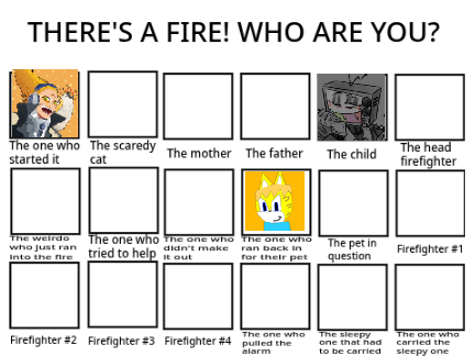 THERE'S A FIRE! WHO ARE YOU? remix remix