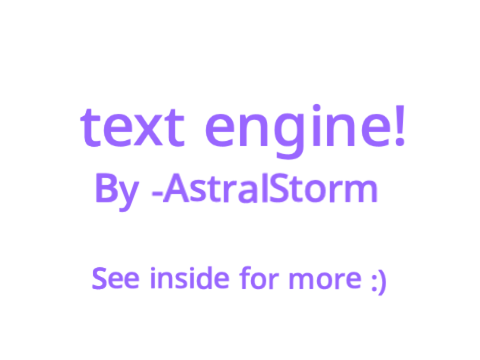 text engine