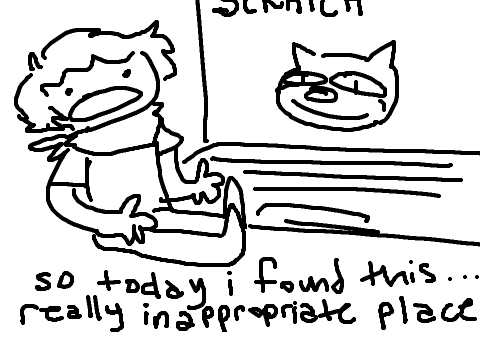 inappropriate place!11!!!!11!!1!!!!!!11!!!1!!