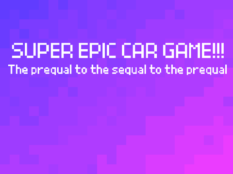 THE CAR GAME 