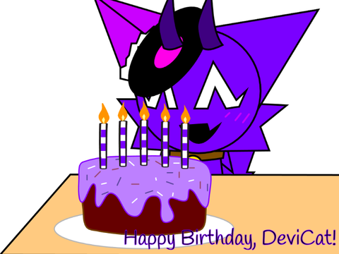 Happy Birthday, DeviCat!