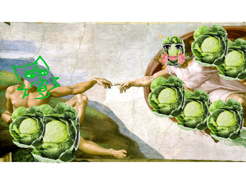 The cabbage comic remix #4! remix remix