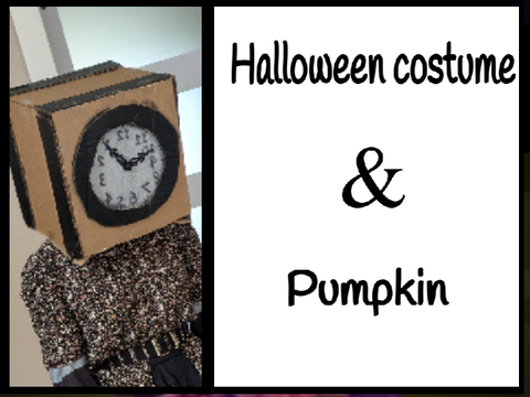 Halloween Costume & Pumpkin