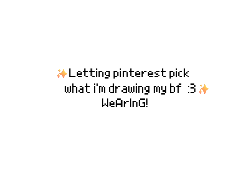 (Letting p-nterest pick what i'ma draw jelly wearing :3)