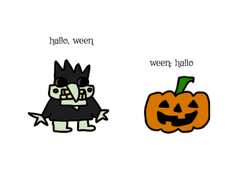 hallo, ween