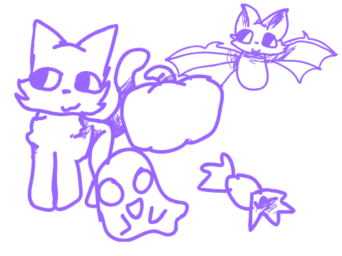 Happy bad drawing Halloween!