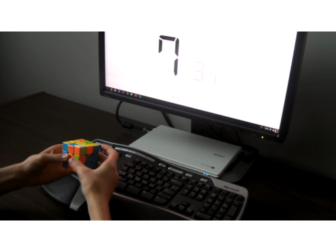 Me Solving Rubik's Cube (Again!)