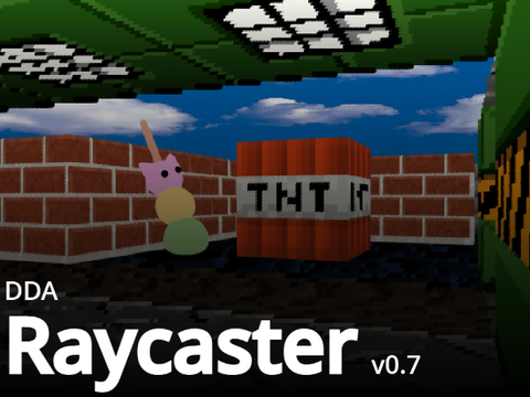 DDA raycaster v0.7