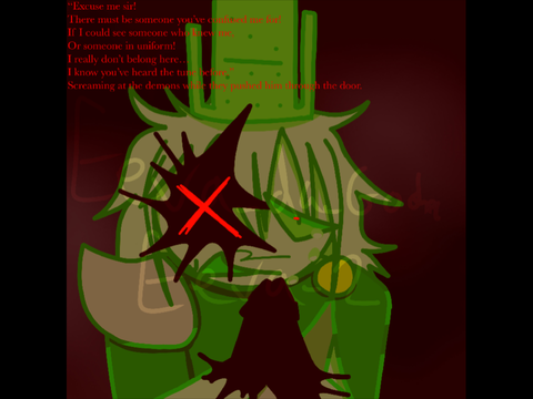 “Excuse me sir!” [Distorted Realities 1x1x1x1 art]
