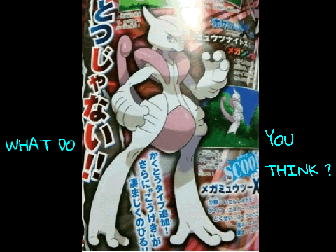 NEW Mega Mewtwo X