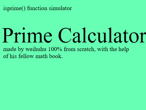 Prime Calculator v1.7 #all #trending