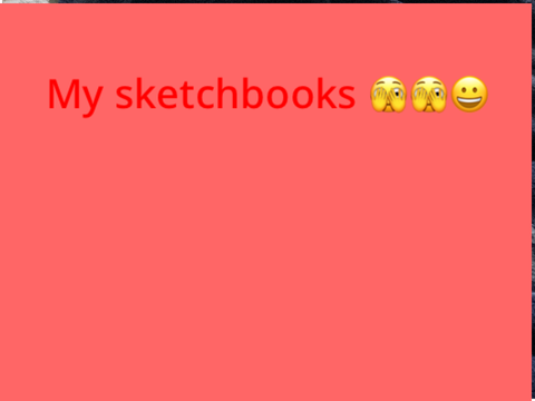 My sketchbooks look like trash