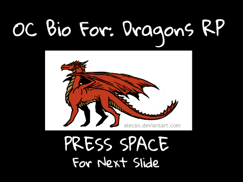 OC Bio for: Dragons RP