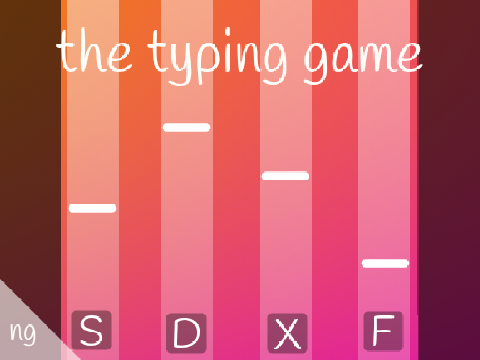 the typing game