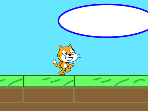 Scratch cats' walk
